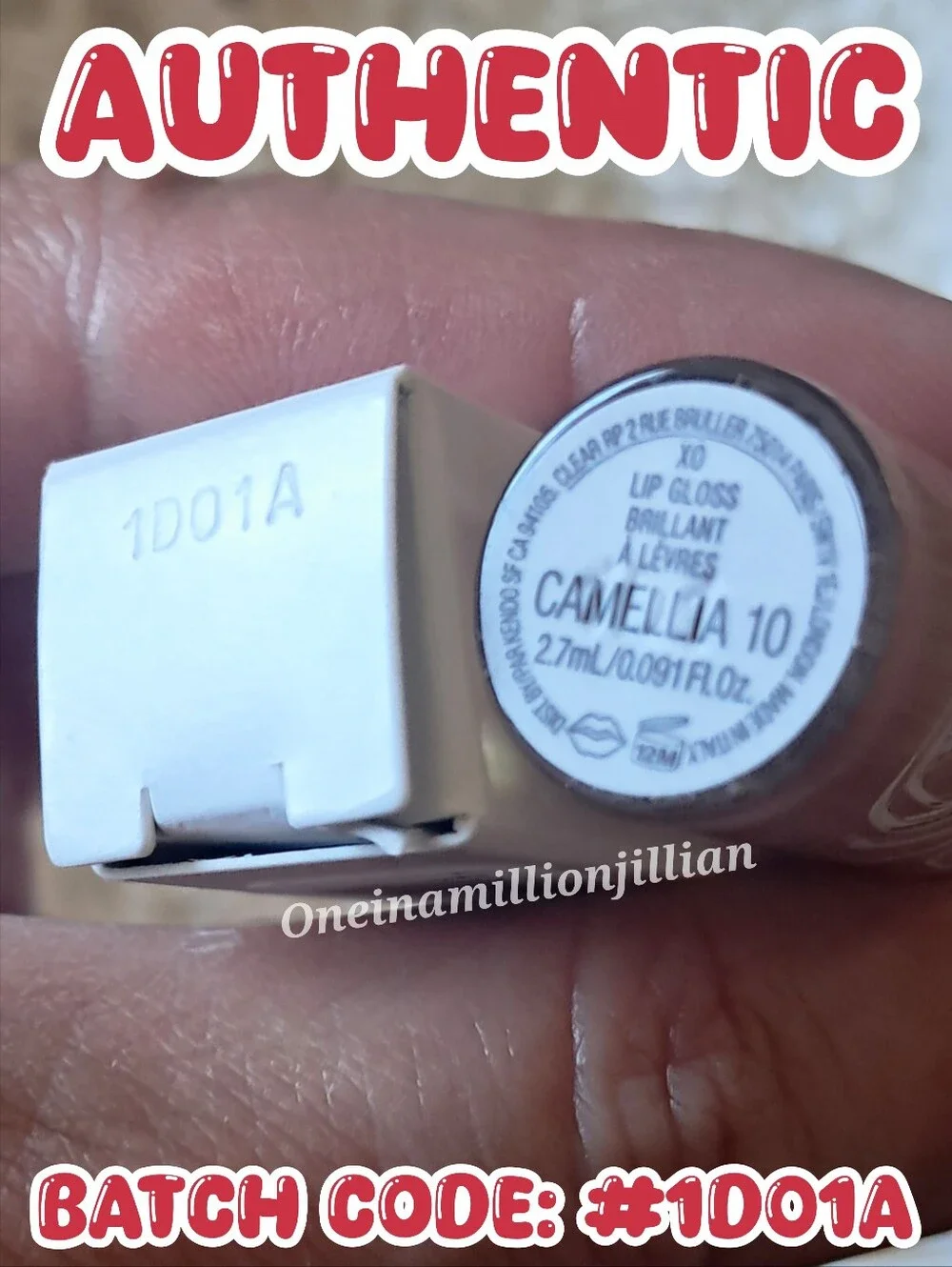 KVD Beauty XO High Shine Lip Gloss - Camellia